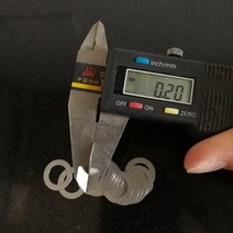 고압 세척기 세차 휴대용 펌프 산업용 분무 1개 두께 0.2 미리메터 스테인레스 스틸 플랫 와셔 초박형 가스, 44 15x21x0.2 (20Pcs)