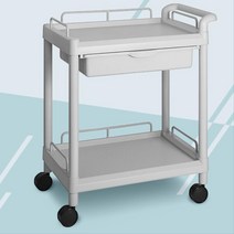 요양병원 간호카트 2단 이동식 드레싱카 다용도운반, CART-201K, CART-201K