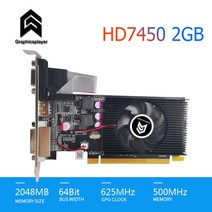 그래픽카드 pci express hd7450 2gb ddr3 64bit lp placa de video card pc for ati, 협력사, 7450