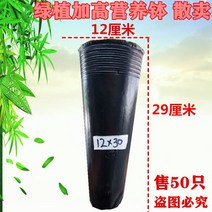 블랙 비닐 화분 모종 포트 분갈이 컵 비닐포트 육묘 묘목 원예 다육이 화훼 식물 대형 텃밭, 13. 12x30 250pcs