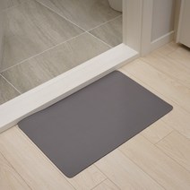 케잔 빨아쓰는 소프트 규조토 발매트 (대형)50x80 MYPETIT, 차콜