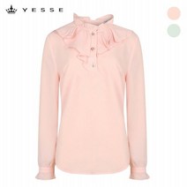 예쎄 넥프릴 뒷리본 블라우스 YT03BL03M