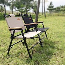 노마드 로우 폴딩체어 접이식 캠핑 의자, 베이지 N-7661 (1p)