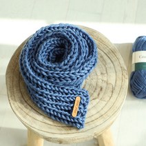 [바보사랑] [10+1] 쁘띠목도리뜨기, 색상:11(카키)