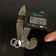 고압 세척기 세차 휴대용 펌프 산업용 분무 1개 두께 0.2 미리메터 스테인레스 스틸 플랫 와셔 초박형 가스, 02 3x6x0.2 (50Pcs)