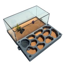 개미집 키우기 세트 3d acryl flat ant farm 생태 개미 둥지와 먹이 지역 concrete ant house pet anthill Workshop 습기 찬 물 풀, e, 협력사