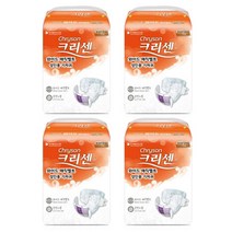 크리센 요양원/성인용기저귀 크리센 와이드매직벨트 특대형 10매 4팩(총40매)