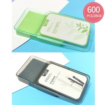 600 개2 상자 페이스 오일 블로팅 페이퍼 protable 페이스 와이프 페이스 클렌저 오일 컨트롤 오일 흡수 시트 블로팅 티슈 메이크업, 녹차 숯