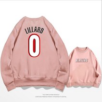 0 데미안 릴라드 포틀랜드 트레일 블레이저스 맨투맨 긴팔 티 NBA 빅사이즈 농구 웜업 슈팅 져지 저지 복