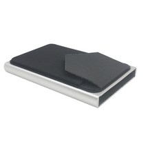 팝 아웃 RFID 카드 홀더 슬림 알루미늄 지갑 탄성 백 파우치 ID 신용 차단 보호 여행, [04] Silver