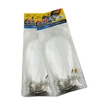 농어 묶음 바늘 채비 세트 18호 20호 70개입 국내생산 바다 광어 우럭 민어 낚시, 1개