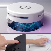자동 진공 청소기 로봇 3-In-1 스마트 무선 청소 습식 기계 흰색