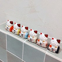 일본 마네키네코 고양이장식인형 장식품 일본여행선물