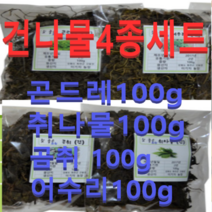 건나물4종(곤드레 취나물 곰취 어수리100g 4봉)농장, 쿠팡전용