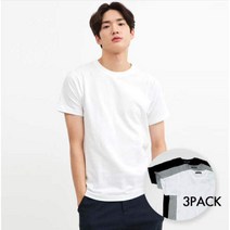 지오다노 남여 공용 져지 크루넥 3pcs 패키지 243801 반소매
