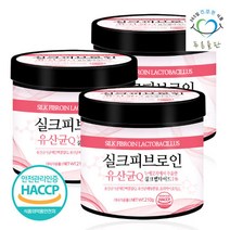 푸른들판 실크피브로인 유산균 Q 분말 210gx3통 누에고치 추출, 단품