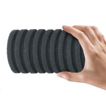 [슬기로운아이템] 걸이식여과기 리필 듀얼 원통 스펀지 여과기 필터 테트라 쌍기 타입, SSS[상품_1-스펀지필터리필-s]SSS