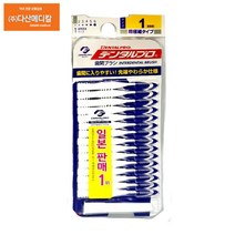 덴탈프로 잭스 치간칫솔 1호 0.7mm 15p, 6개