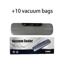 음식물 처리기 쓰레기 냉장고 자동 진공 실러 식품에 대 한 전기 비닐 봉투 실러 주방, 밝은 회색, 우리 플러그, 110v