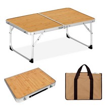 캠핑바이크 알루미늄 미니 2폴딩 테이블 전용가방포함