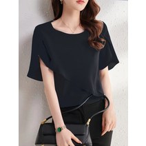 30대여성쇼핑몰 여자쇼핑몰 20대여자쇼핑몰 카라 프릴 결혼식 예쁜 체크 블랙 쉬폰 블라우스 실크 차이나카라셔츠