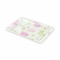 대령 핸드 쟁반 부시 플라워 소 아크릴쟁반, 본상품선택