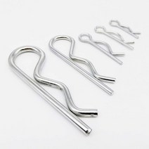 5/10pcs M1 스틸 R 형 스프링 코터 핀 웨이브 모양 분할 클립 클램프 헤어 트랙터 자동차, 07 5pcs 3x60mm