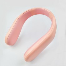 목난로 목온열기 넥밴드 넥워머 겨울 차박 야외 캠핑 목도리 목걸이 찜질기 미니 충전식 무선 C타입 4단계 전기손난로, 넥온열기 핑크