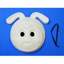 [문구랑만들기랑] 종이탈 종이가면 전통탈 그리기가면 그리기탈 토끼탈B