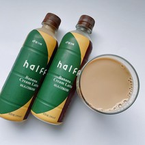 빙그레 하프커피 바나나크림라떼 페트음료 410ml, 13개