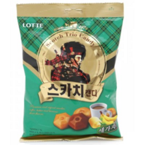 롯데제과 스카치 캔디 세가지맛, 317g, 3봉