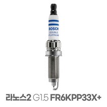 보쉬 라노스2 G1.5 더블 백금 점화플러그 FR6KPP33X+, 상세페이지 참조