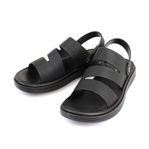 썸 소가죽 남성 정장/캐주얼 2in1 샌들
