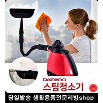 대우 스팀청소기 DEX-ST1000, 레드블랙