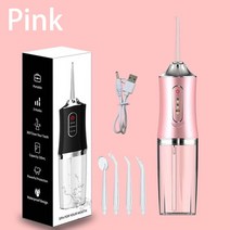 치아미백기 치아미백겔 셀프치아미백 이빨미백 자가미백 스티커 치아미백패치 샤오미 휴대용 구강 Irrigat, 04 Pink