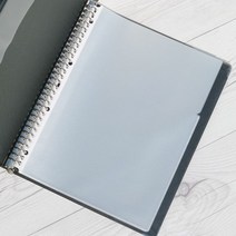 A4 2공바인더 루즈리프 내지/비닐 속지 1팩(10매), basasboy 본상품선택