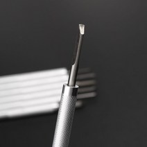 끌 목공 공구 나무 조각 칼 도구 세트 미니 호두 알루미늄 공급 7 피스, 한개옵션0