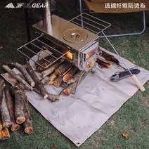 나무난로 캠핑 화목 야외 장작 난로 굴뚝 난방 텐트 스토브가 있는 Three Peaks 스토브 아웃도어 캠프 용품 접이식 휴대용 다기능 피크닉