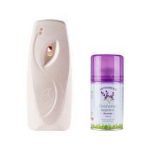 (당일발송) 화장실 방향제 자동 분사기 타이머 자동분사 사무실 업소용, 180ml, 1개, 라벤더