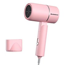 접이식 헤어 드라이어 220V 휴대용 가방 가정용, Pink