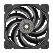 케이스 쿨러 쿨링팬 JONSBO HF-120 케이스 냉각 팬 CPU 쿨러 4 핀 PWM 120mm 컴퓨터, HF-120_NO RGB | Black
