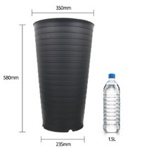58cm 대형 큰 화분 토분 높은 식물 키우기 산세베리아 타이거하니 여인초