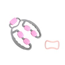 에이그 전신 마사지릴 + 요가링 증정, 핑크