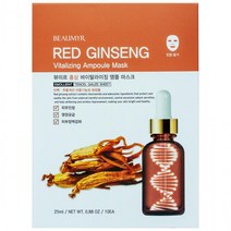 찐알짜 뷰미르 홍삼 바이탈라이징 앰플 마스크팩 25g 10매, 상세페이지 참조, 상세페이지 참조