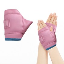 Smabat 충전식 무선 발열 장갑 반장갑 USB 겨울온열장갑 보온 사무실 블랙 핑크