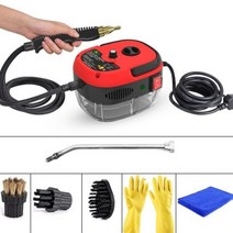 2500W 가전 스팀 청소기 고온 살균 에어컨 주방 후드 자동차 청소기 110V 220V, 중국, 빨간색, 유럽 연합 + 110V