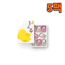 HIYOKO 히요코 만쥬 홍백 병아리 빵 8개입 일본직구, 5팩