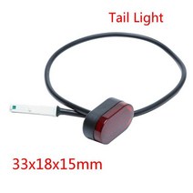 전동 스쿠터 리어 펜더 머드 가드 지원 미등 킥 샤오미 M365 Pro, [11] Tail Light
