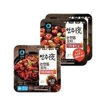 청정원 안주야 직화 불막창 160gx2개 + 직화 무뼈닭발 160gx1개, 단품, 단품