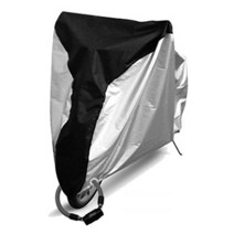 바이크커버 방수 자전거 커버 및 스쿠터 보호 휴대용 액세서리, 02 black silver_04 XL